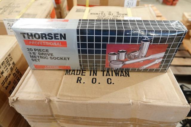 20 PC 3/8 DR SOCKET SETS 5 CT (X3)