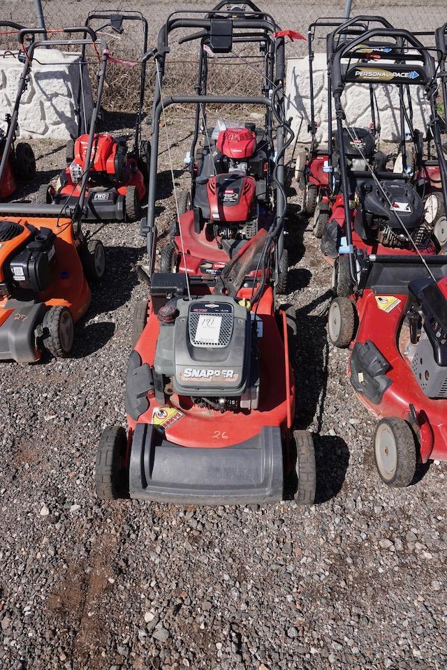 SNAPER, TORO & HONDA LAWN MOWERS FOR PARTS (X3)