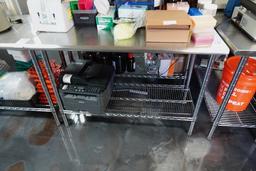 S/S TABLE