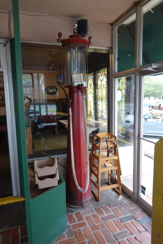 ANTIQUE GAS PUMP