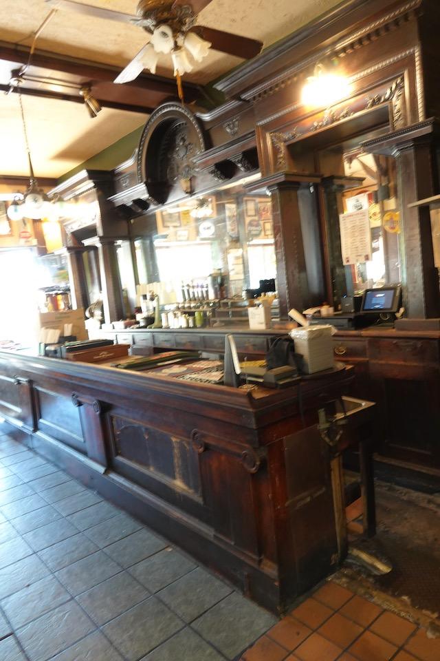LARGE BAR APPROXIMATELY 20’ LONG W/MIRRORS & LIGHTS