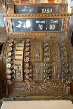 ANTIQUE NATIONAL CASH REGISTER