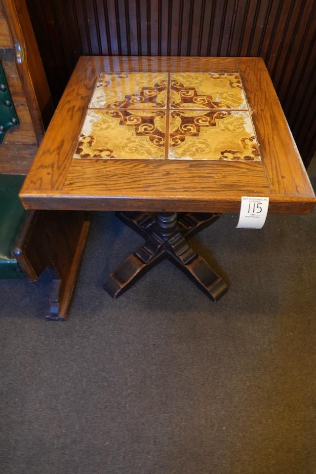 WOODEN RESTAURANT TABLE