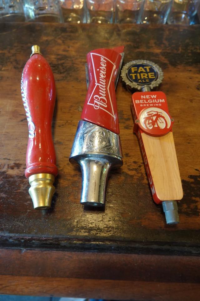 BEER TAP HANDLES (X3)