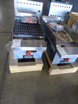 NEW SIERRA 12” GAS CHARBROILER W/LEGS MOD: SRRB12