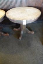 WOODEN RESTAURANT TABLE