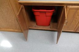 STORAGE COUNTER & CABINETS X1