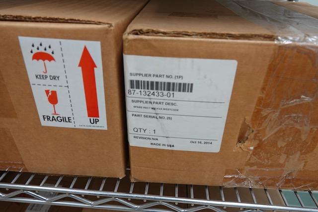 SHELF OF ELECTRICAL COMPONENTS (NEW)