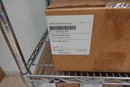 SHELF OF ELECTRICAL COMPONENTS (NEW)