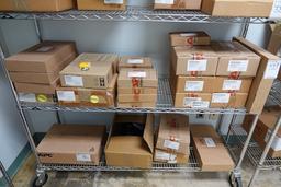 SHELF OF ELECTRICAL COMPONENTS (NEW)