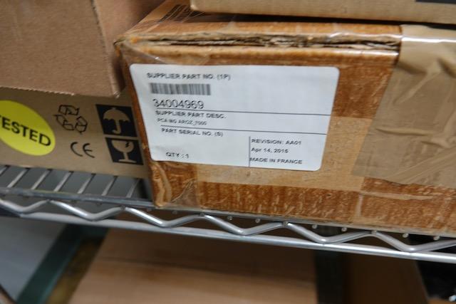 SHELF OF ELECTRICAL COMPONENTS (NEW)