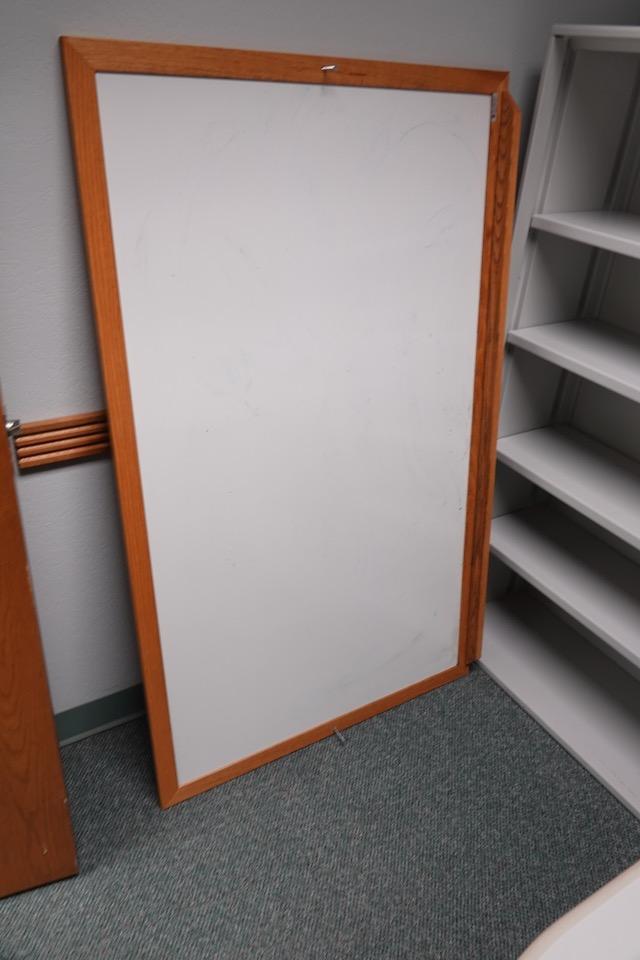 CONTENTS OF OFFICE, DESK, CONTENTS & DRY ERASE BOARD X1