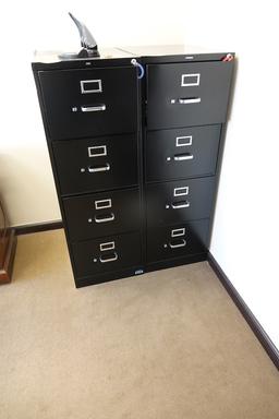 4-DRAWER FILE CABINET (X2)