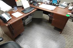 DESK W/RETURN