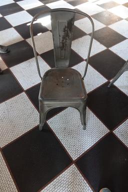 METAL CHAIRS (X10)