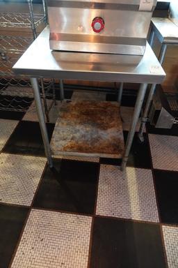 S/S TABLE 36”X30”