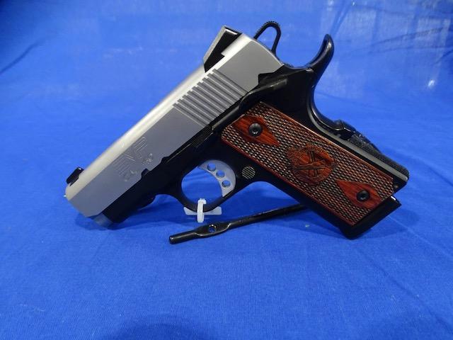 SPRINGFIELD ARMORY .40 S&W AUTO EMP CAL 40 W/HOLSTER, MAG HOLSTER W/4 MAGS S/N: EMP10824