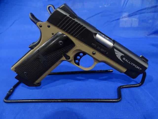 KIMBER .45 PRO COVERT II SP007 SALLY PORT EDITION W/WOOD CASE