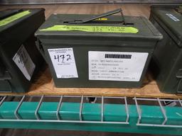AMMO CAN W/PARTIAL TO FULL BOXES OF AMMUNITION 38 SPECIAL * .357 MAG