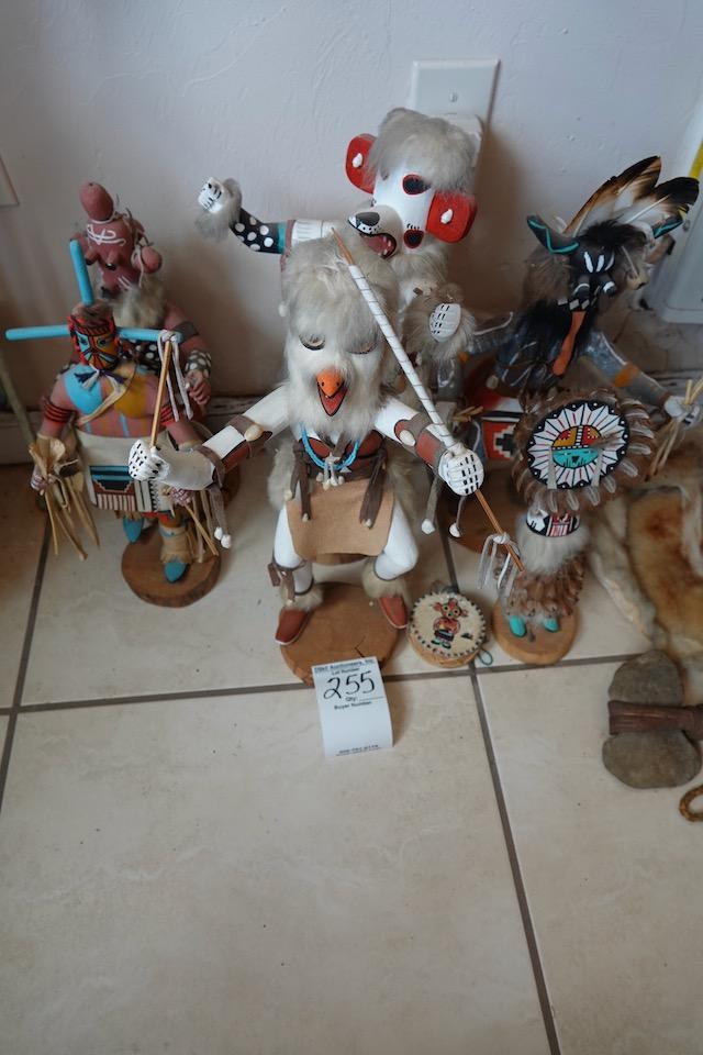 NATIVE AMERICAN DOLLS (X6)
