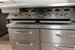 8 BURNER GAS CHAR GRILLER