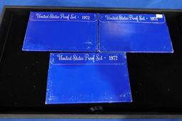 1972 U.S MINT PROOF SET (X3)