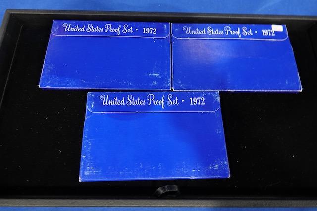 1972 U.S MINT PROOF SET (X3)
