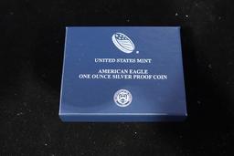2014 1 OZ FINE SILVER $1 AMERICAN EAGLE PROOF COIN (X10)