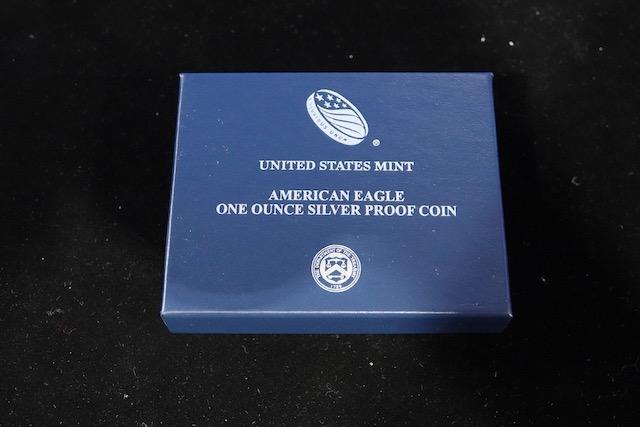 2014 1 OZ FINE SILVER $1 AMERICAN EAGLE PROOF COIN (X10)