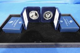 2014 1 OZ FINE SILVER $1 AMERICAN EAGLE PROOF COIN (X10)