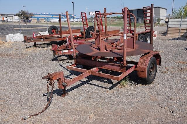 SHOP BUILT WIRE/SPOOL TRAILER