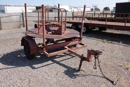 SHOP BUILT WIRE/SPOOL TRAILER