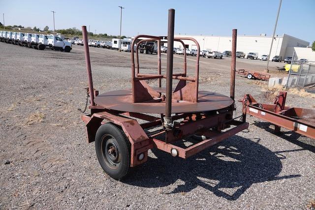 SHOP BUILT WIRE/SPOOL TRAILER