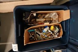 TUBS OF HARDWARE/FITTINGS (X2)