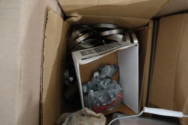 TUBS OF HARDWARE/FITTINGS (X2)