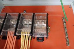 ELECTRIC BOX W/LUG MOUNTS & BREAKERS (X6)