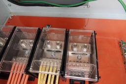 ELECTRIC BOX W/LUG MOUNTS & BREAKERS (X6)