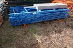 PALLET RACKING (10) UPRIGHTS & (80) CROSS BEAMS (X5)
