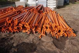 PALLET RACKING (10) UPRIGHTS & (80) CROSS BEAMS (X5)