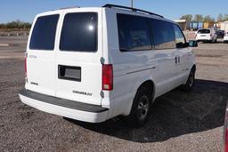 2001 CHEVY ASTRO