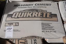 PALLET OF COMMERCIAL MASONRY MIX TYPE N X1