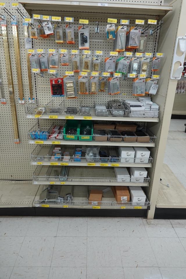 CONTENTS OF SHELF