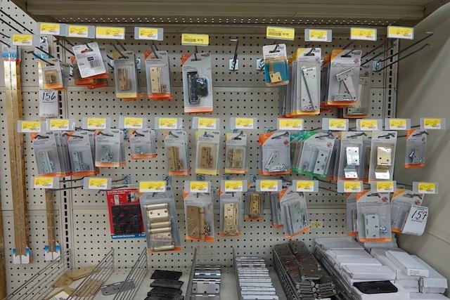 CONTENTS OF SHELF