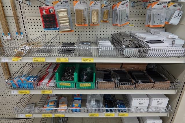 CONTENTS OF SHELF