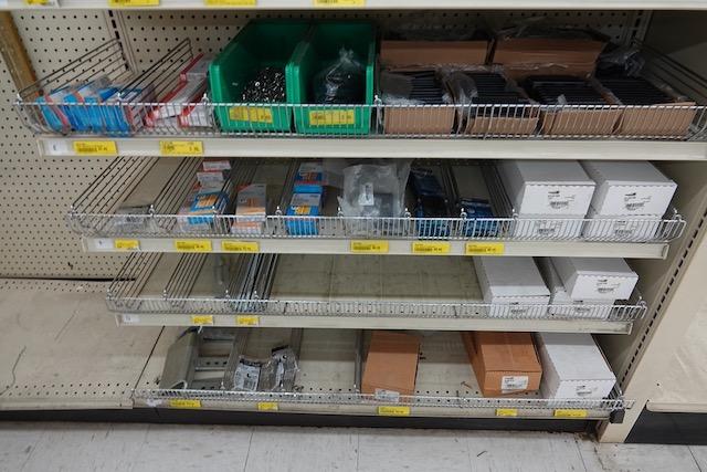 CONTENTS OF SHELF