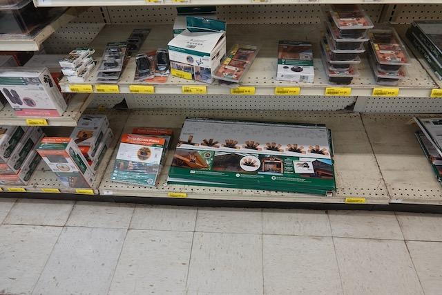 CONTENTS OF SHELF