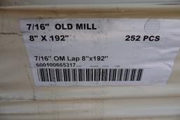 BUNDLE OF SIDING APPROX 252 PCS X1
