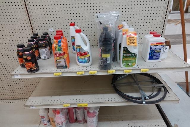 LIQUID PLUMBER & PLUMBER SNAKES