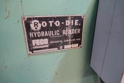 ROTO-DIE HYDRAULIC BENDER