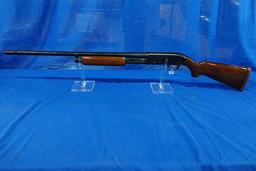 J.C HIGGINS 12 GA SHOTGUN 2 ¾” CHAM PUMP ACTION MOD: 20, S/N: 583.55